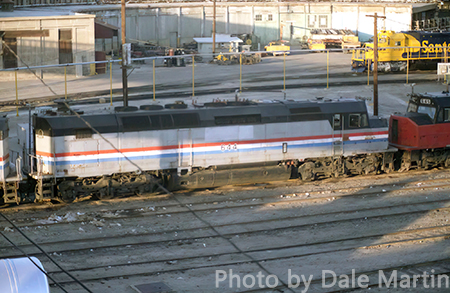 Amtrak 644 at San Bernardino shops